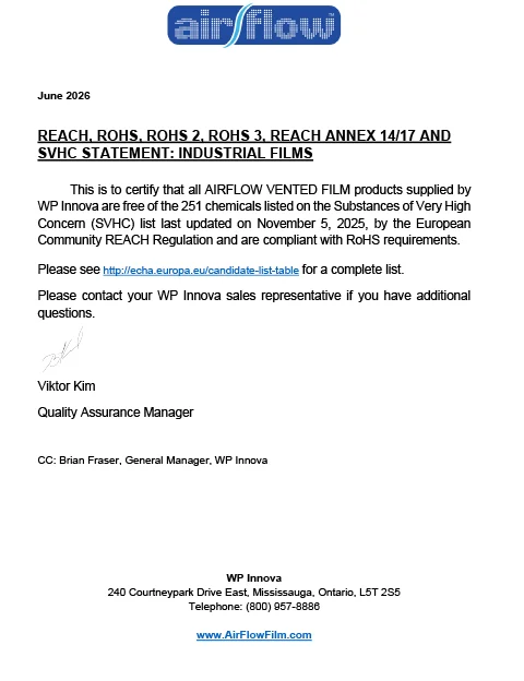 Airflow Reach Statement